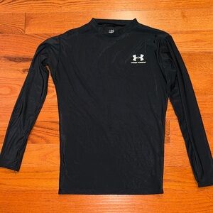 Under Armour black Heat Gear Compression shirt Large